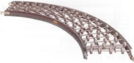 gravity skatewheel curve conveyor